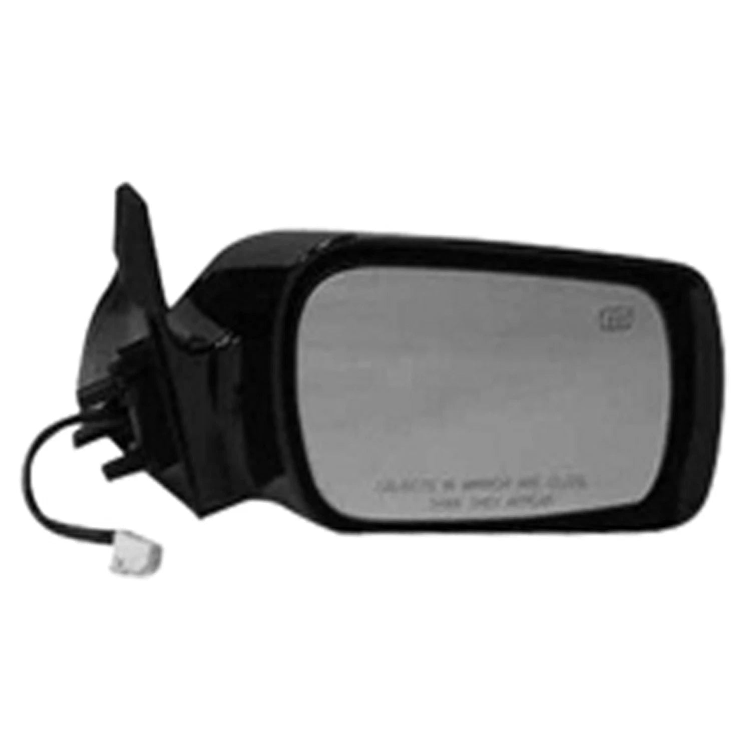 Replacement Ready to Paint Passenger Side Power Door Mirror with Heated Glass for