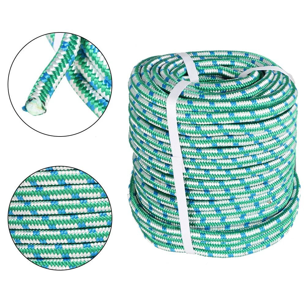 1/2" Braid Polyester Bull Rope for Arborist Rigging Work (150')