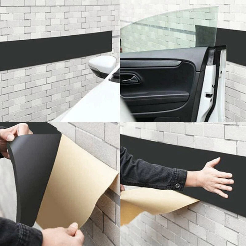 Car Door Bumper Bodywork Protector Foam Strip for Universal Fit