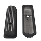 Black Short Valve Covers for Chevy 350 5.0L 5.7L (1987–1997)