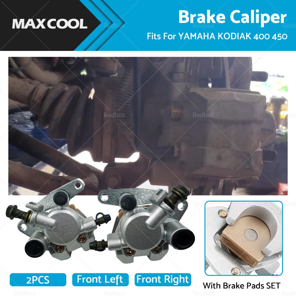 Brake Caliper with Pads for Yamaha Kodiak 400 (1999–2006)