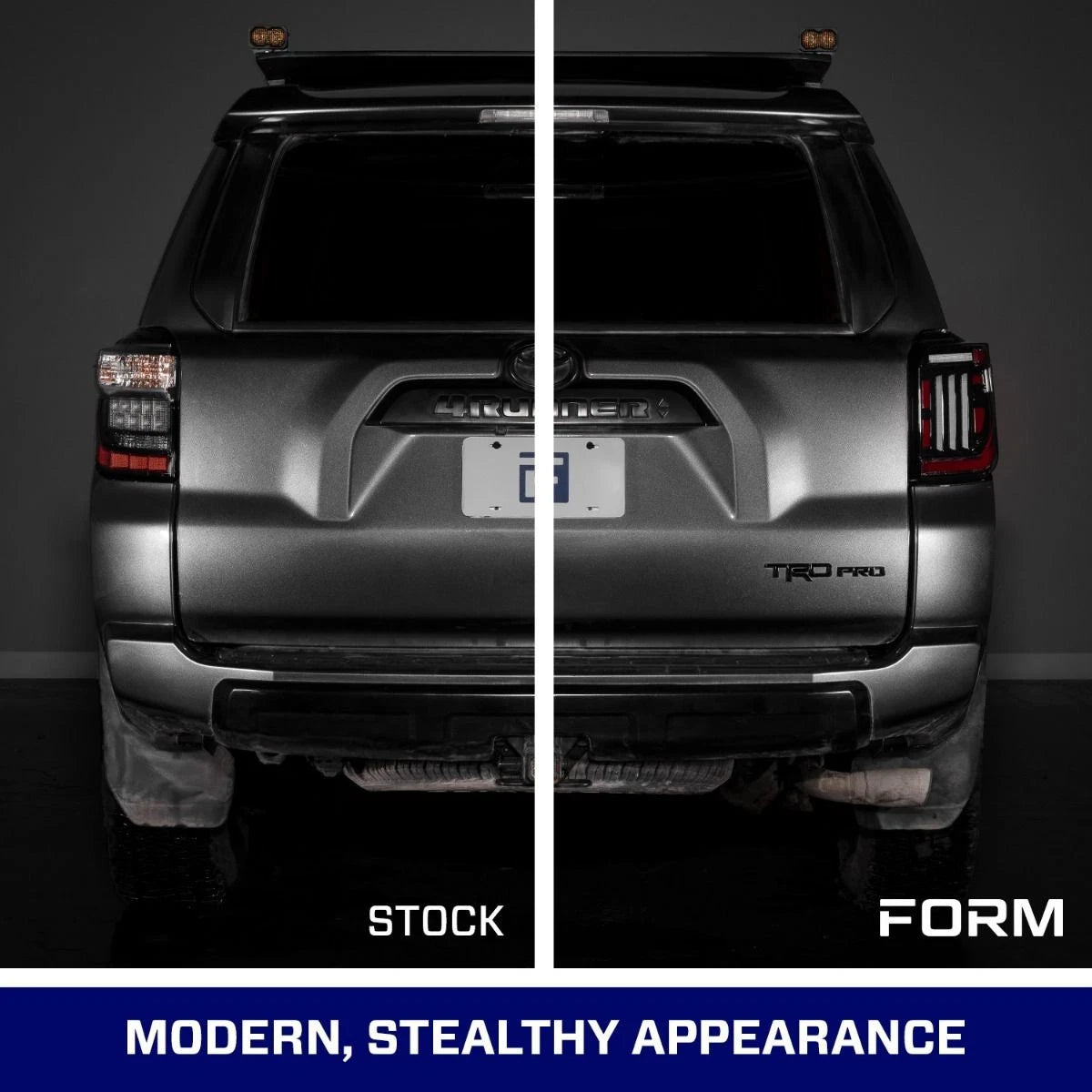 Tail Light Assembly LED Smoke Rear for 2010–2024 Toyota 4Runner Pair