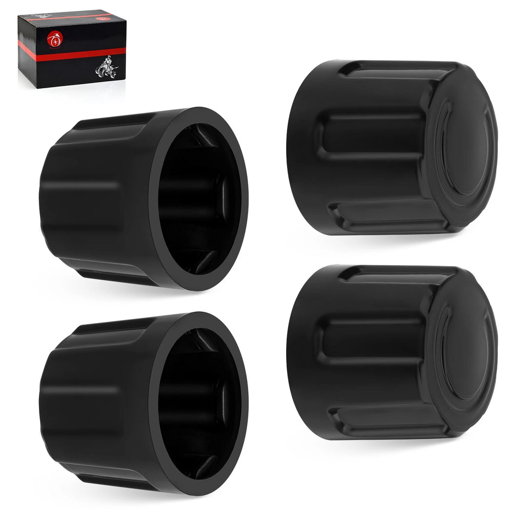 Set of 4 Center Hub Wheel Caps 54725-18A00 for Suzuki QuadRunner 250 230 ALT125 (1985–1986)
