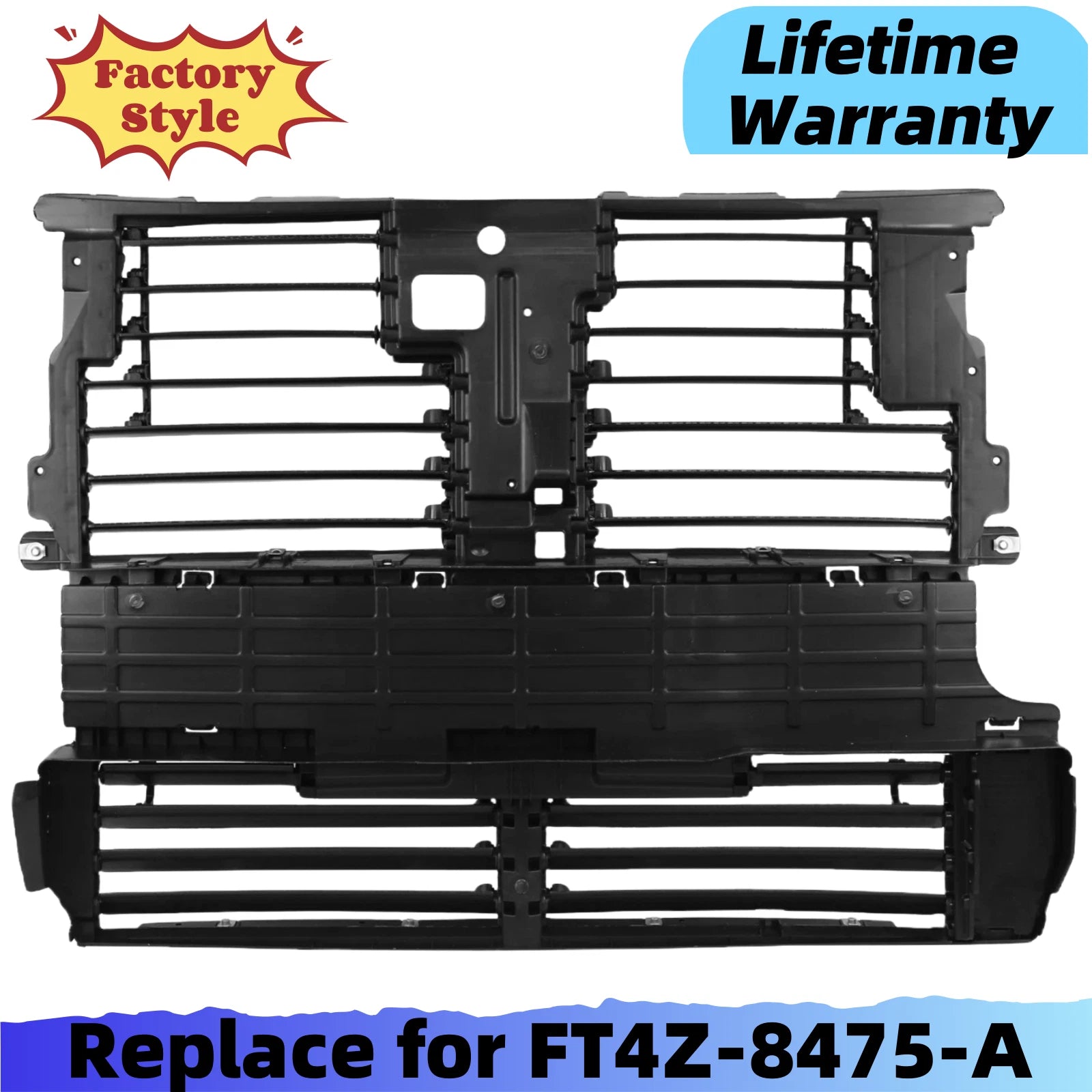 Front Active Grille Radiator Shutter Assembly for Ford Edge (2015–2018) FO1206106