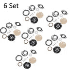 Set of 6 Carburetor Repair Kits for Zama RB-42 Stihl 08 08S 070 090 TS350 TS360
