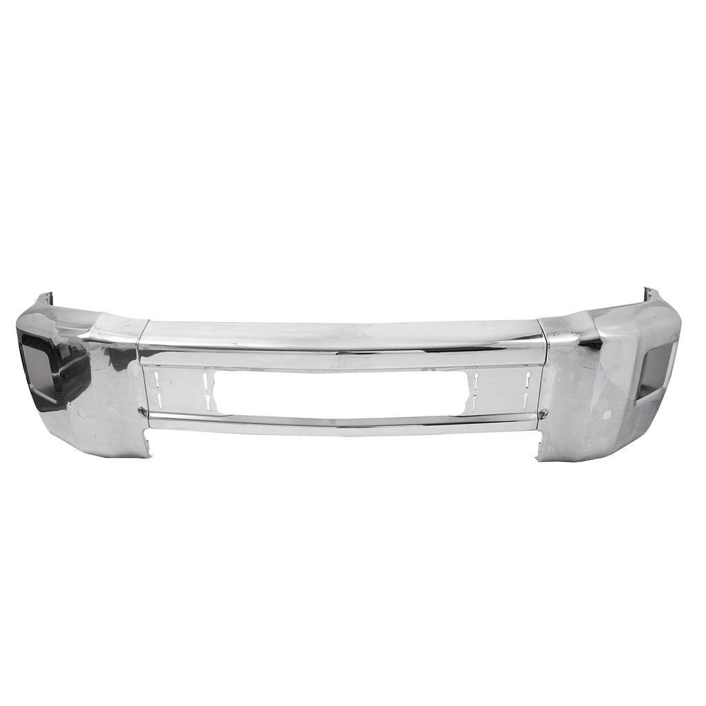 Front Bumper for Chevy Silverado 2500 (2015–2019) Chrome, Fog Light Holes