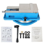 4-Inch Lockdown CNC Milling Machine Vise with Base