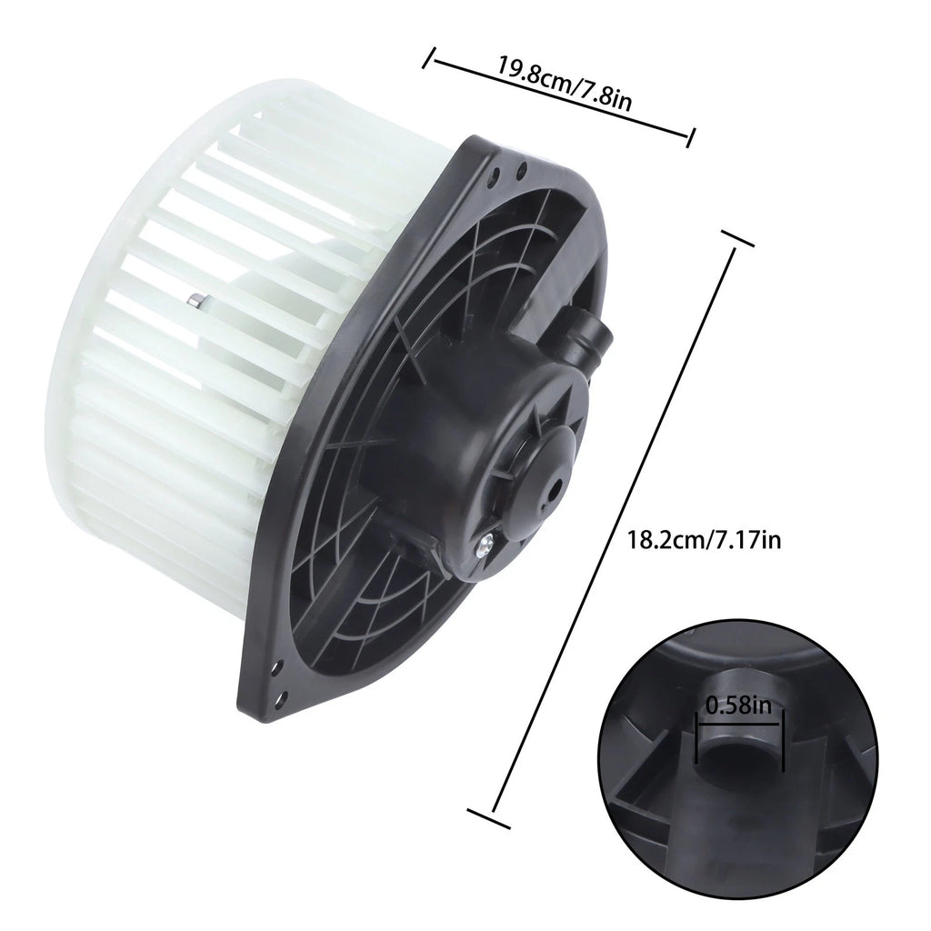 HVAC Blower Motor for Nissan NV1500 NV2500 NV3500 TITAN XD (2012–2021)