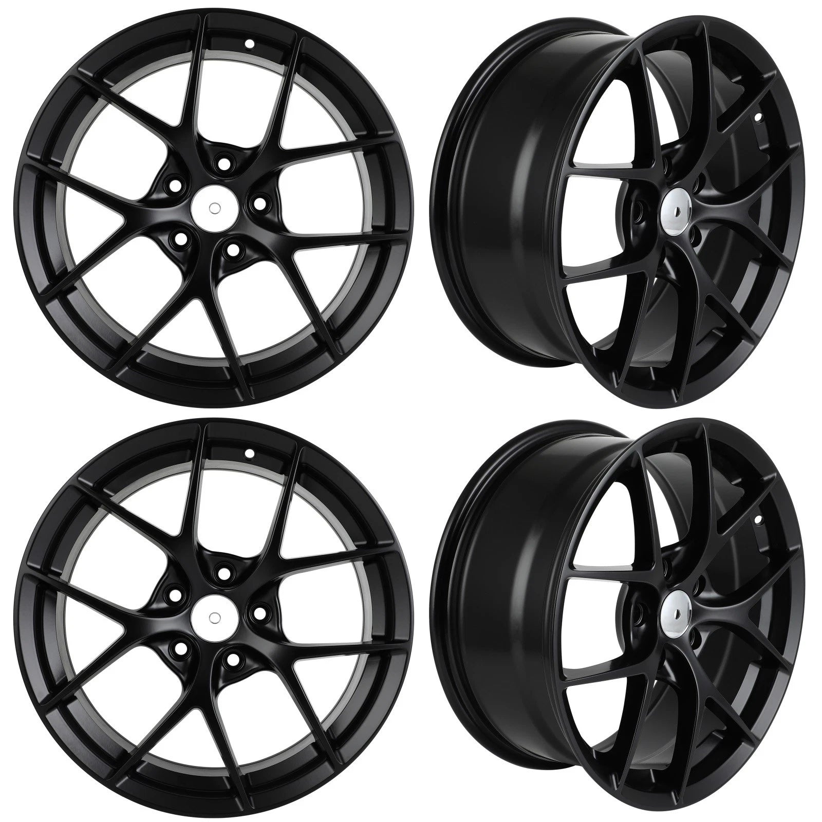 Set of 4 Wheels for 5x114.3 PCD (17x7.5 Inch, 40mm Offset)