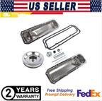 Dress Up Kit - Engine Valve Cover Set for Ford 351C, 351M, 400M (14" Air Cleaner)