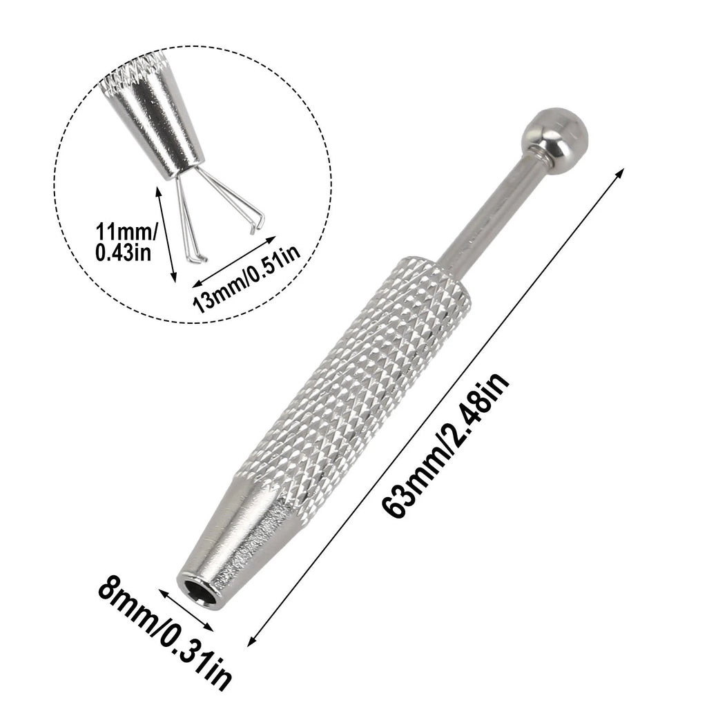 4 Jaw Claw Tweezers for IC Chips and Beads