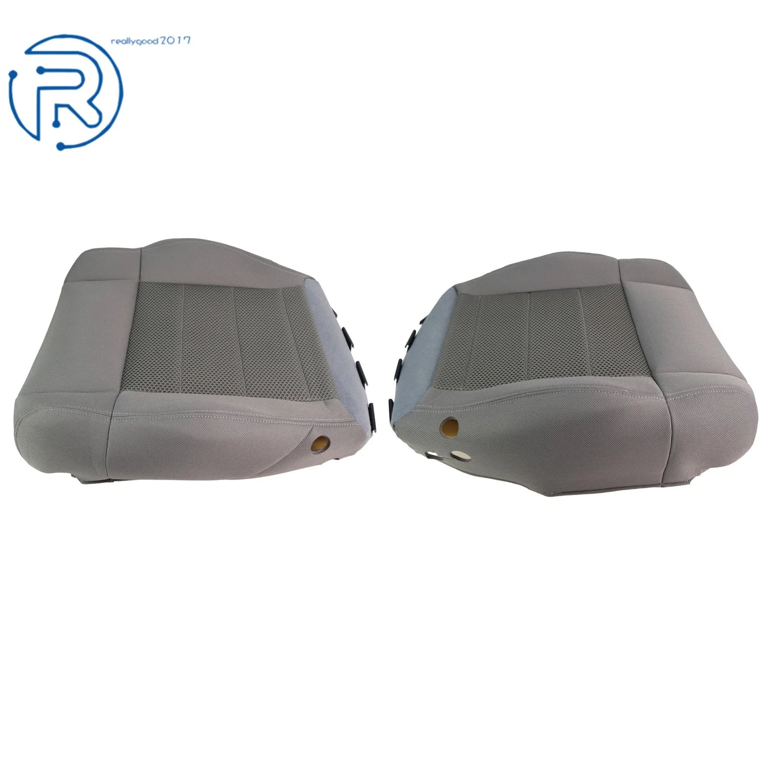 Set of 2 Front Bottom Seat Covers for Jeep Wrangler (2007-2012)