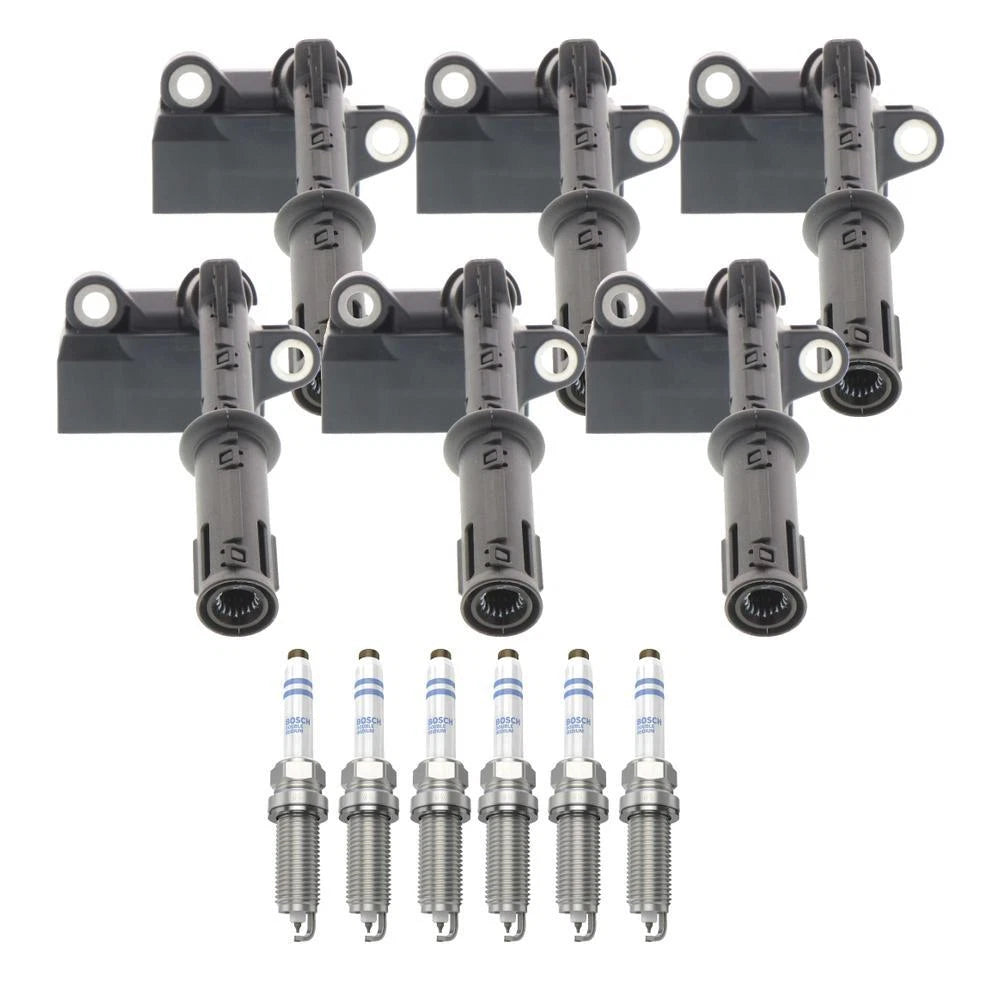 Ignition Coil Kit for Mercedes (Bosch, Double Iridium, Gap 0.028)