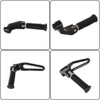 Rear Foot Rests Pedal Mount Kit for BMW Motorcycle (2018) Black