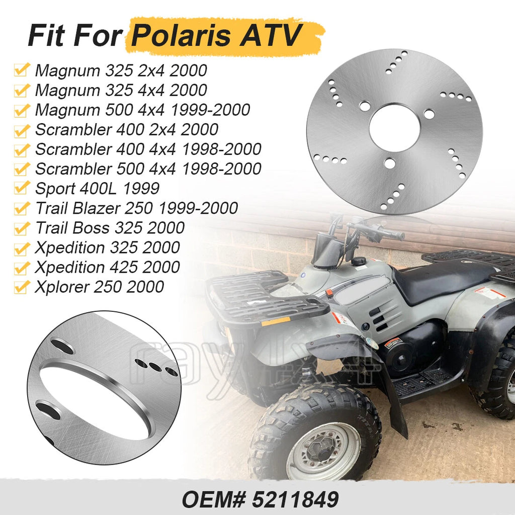 Rear Brake Disc Rotor for Polaris Xplorer 250 Magnum 325 Trail Boss 325 (2000)