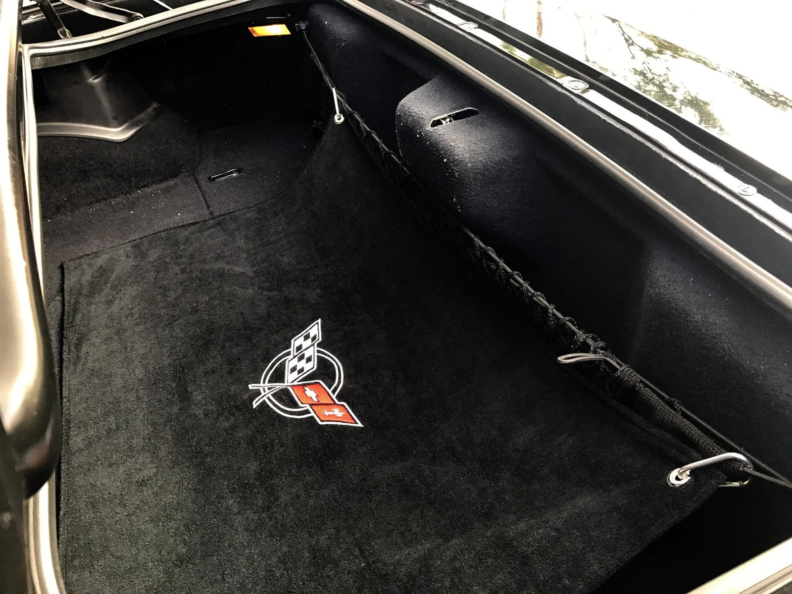Protective Trunk Towel Cloth for Chevy Corvette Black (2005–2013)