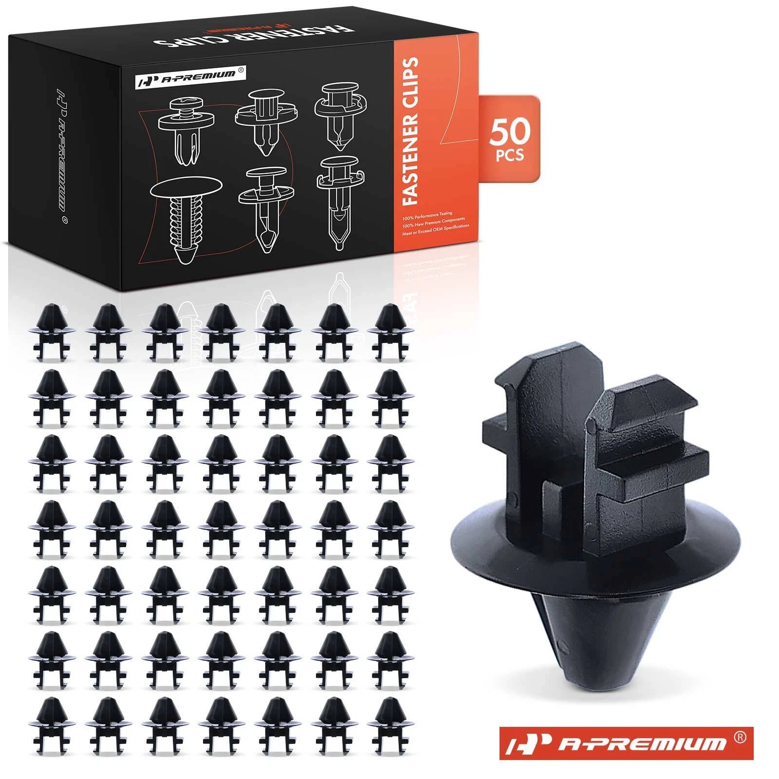 Set of 50 Nylon Cowl Cover Grille Retainers Clips for Ford Lincoln