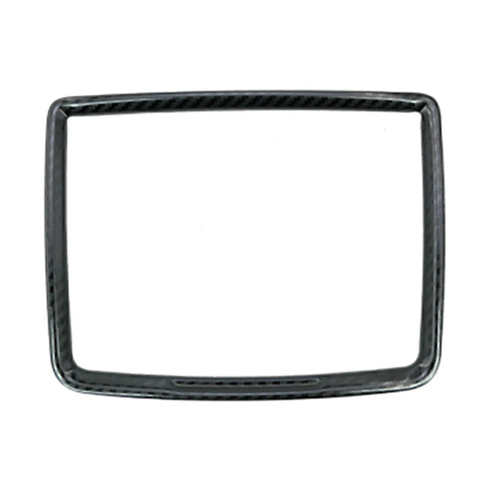 Carbon Fiber Rear Storage Box Panel Cover Trim for Subaru Forester (2019–2020)