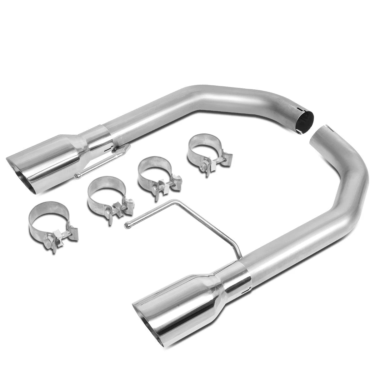 Exhaust Axle-Back + Tip for Ford Mustang 2.3L EcoBoost (2015–2020)