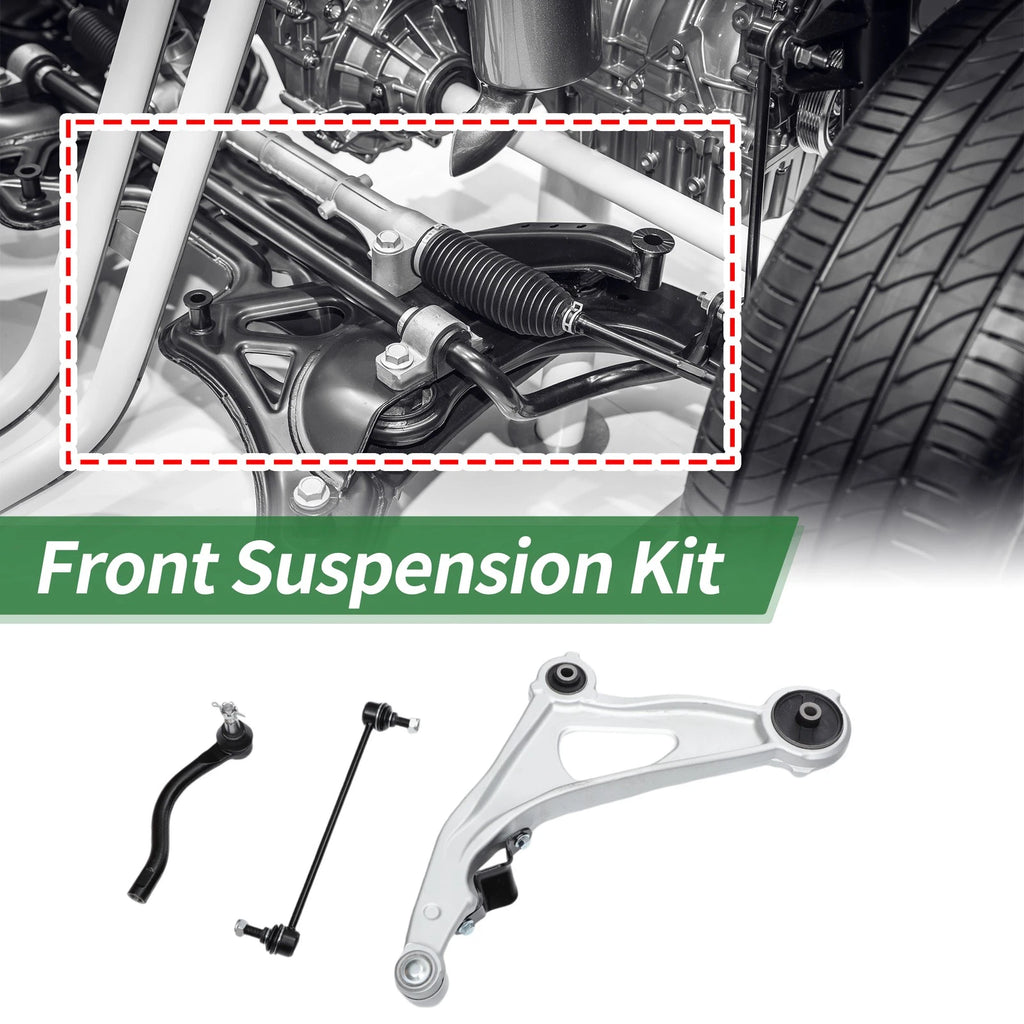 Set of 6 Front Suspension Lower Control Arms for Nissan Pathfinder (2013–2019)