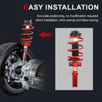 Complete Front Struts Shocks for Buick Enclave, Chevy Traverse, GMC Acadia (2008-2017)