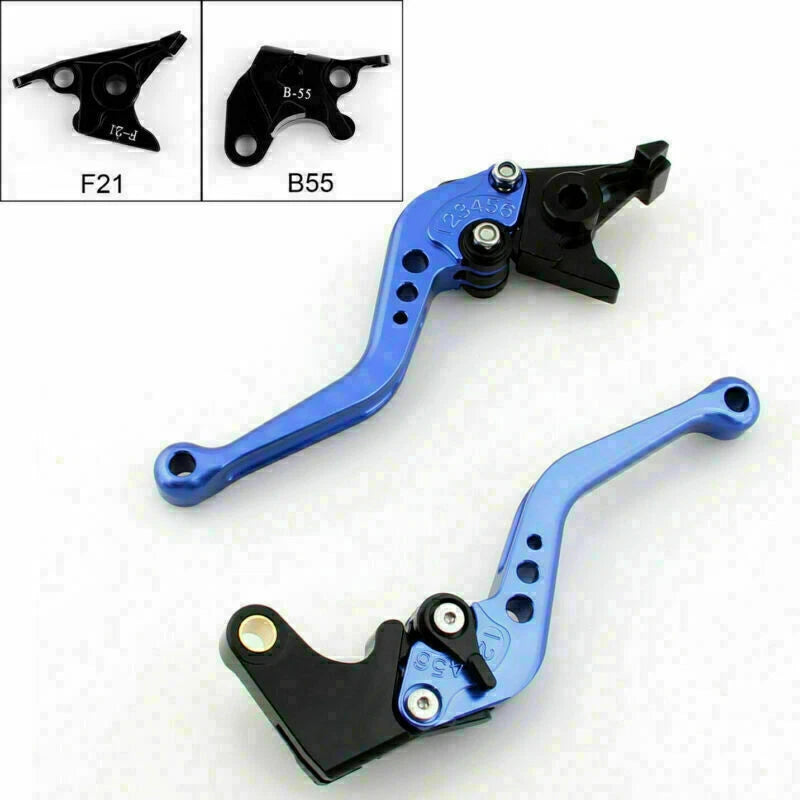 Short Brake Clutch Levers for Buell XB12 XB9 Ulysses XB12XT XB12X (2003–2010) Blue T9
