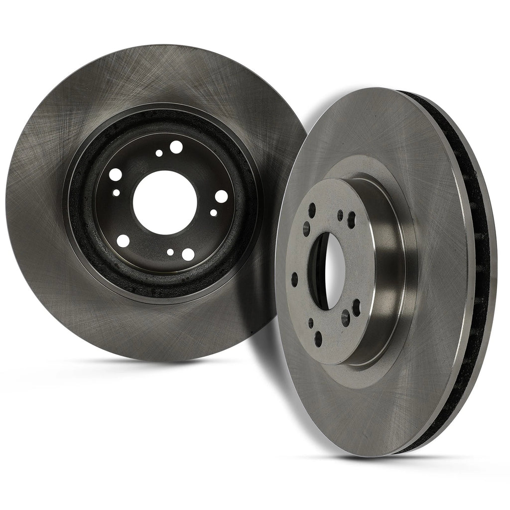 Set of 4 Vented Brake Disc Rotors for Honda CR-V (2005–2006)