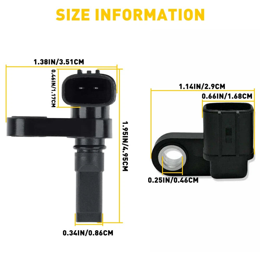 2X ABS Wheel Speed Sensor for Toyota 4Runner Tacoma (YYYY–YYYY)