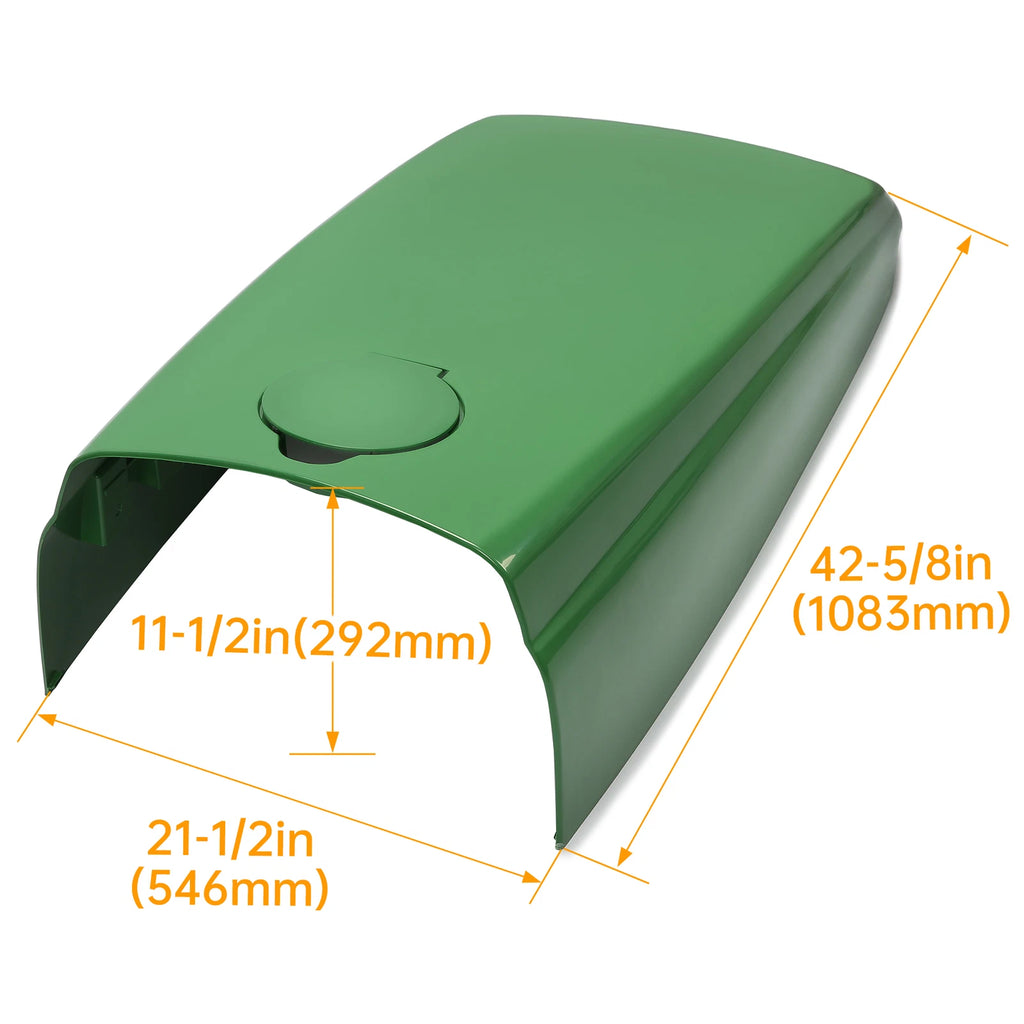 Upper Hood with Fuel Door Kit for John Deere 4500 4510 4600 4610 4700