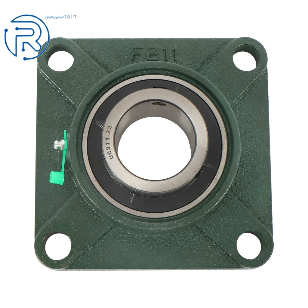 Set of 6 Pillow Block Flange Bearings for UCF211 (2" Bore)