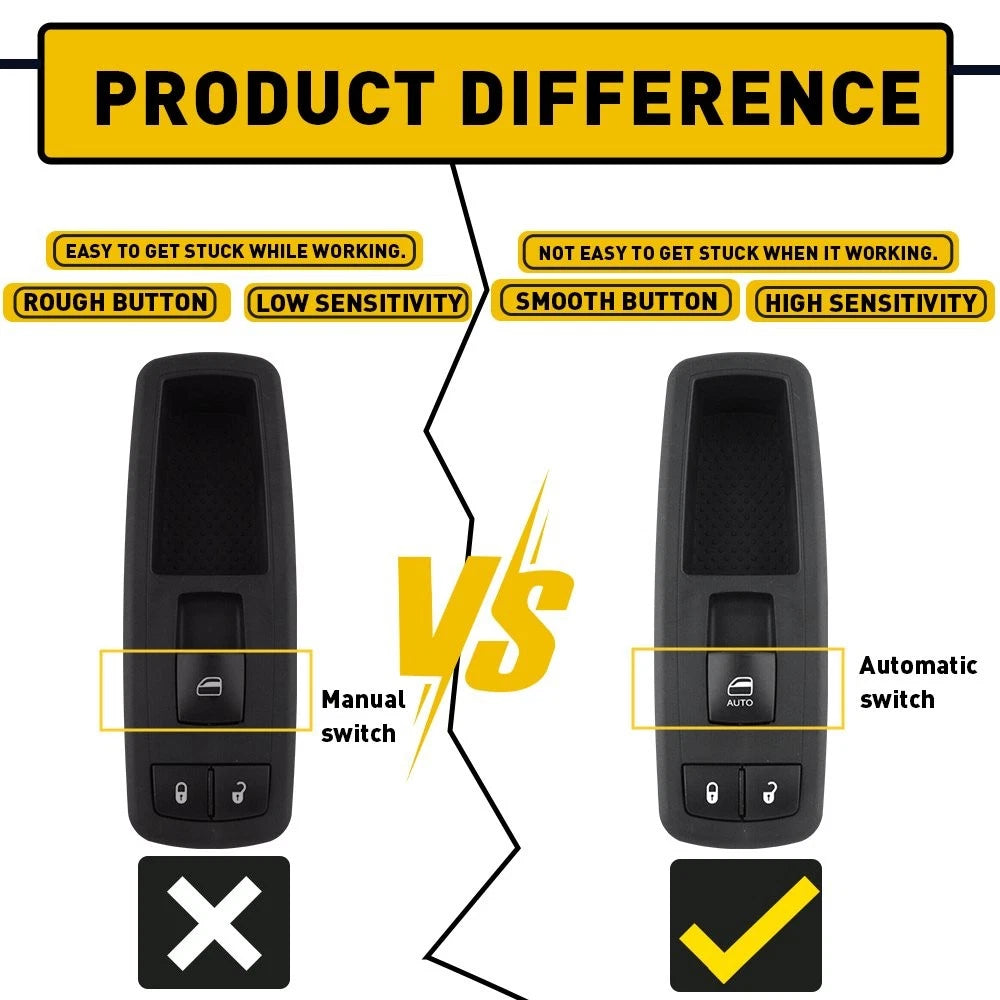 Power Window Control Switch for Dodge Chrysler (2008–2017)