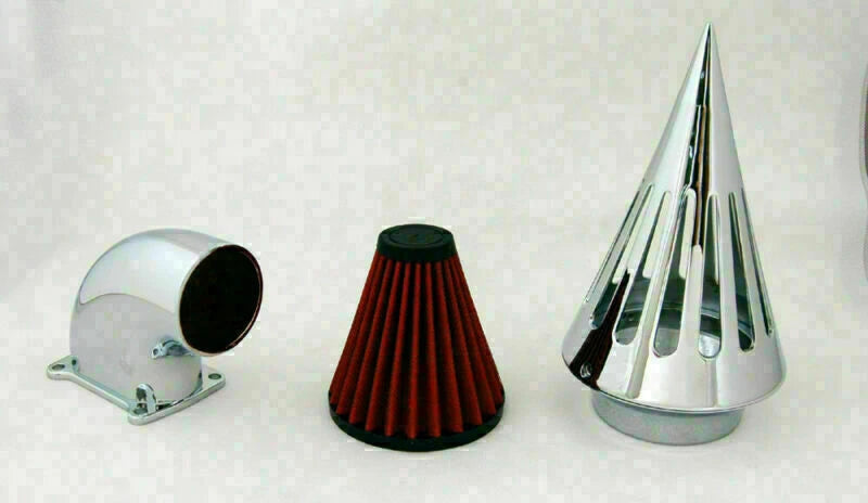 Chrome Spike Air Cleaner Intake Filter for Suzuki Boulevard M109 (B2, T9)