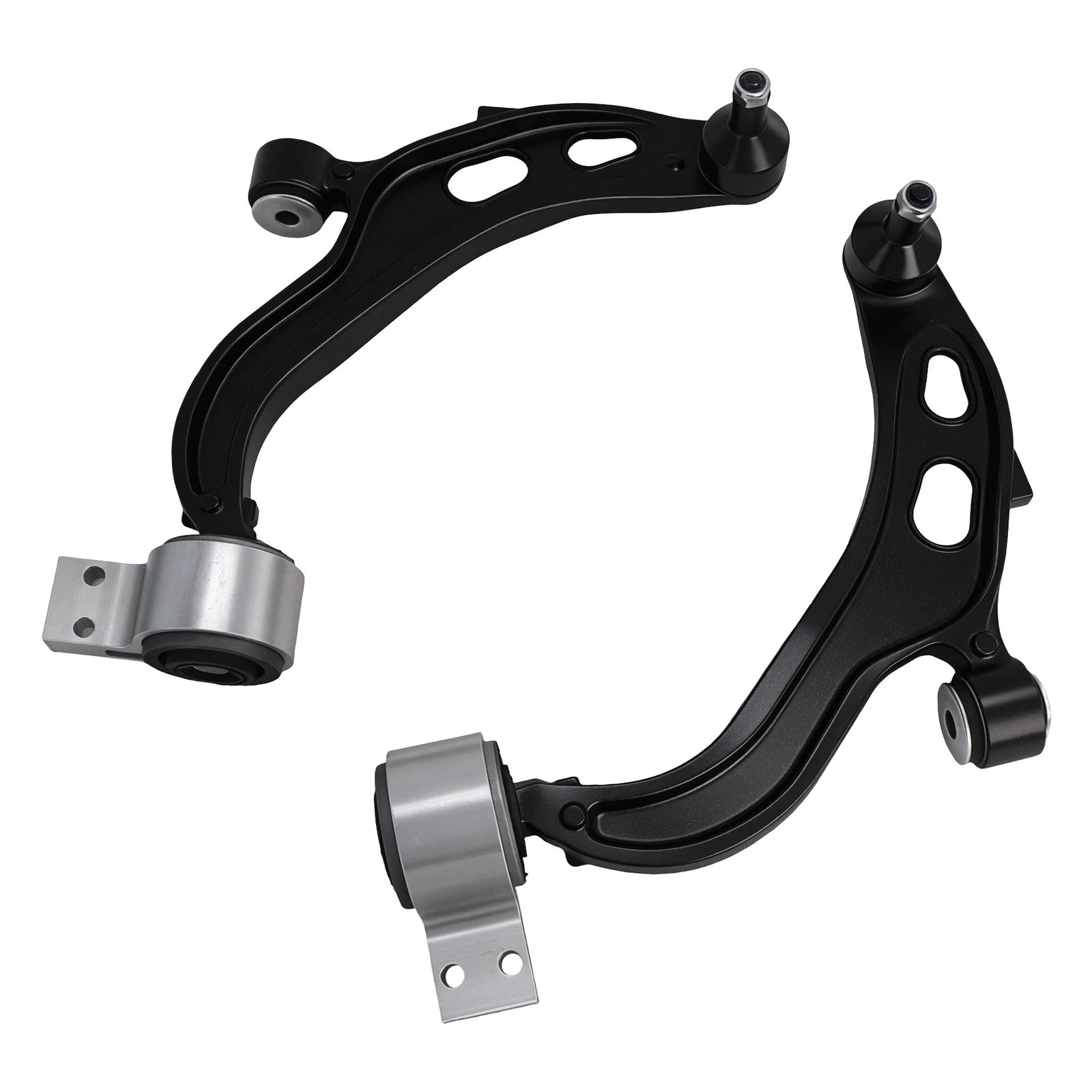 Pair Front Lower Control Arm with Ball Joint for Ford Flex Taurus Lincoln MKS (2012–2019)
