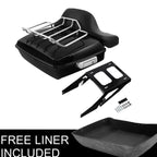 Chopped Trunk Backrest Mount Rack for Harley Sport Glide FLSB (2018–2025)