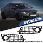 1 Pair Fog Light Mesh Grille Cover for Audi A4 B8 (2008–2012) 8K0807682C