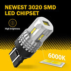 2X White LED Brake Parking Turn Signal Bulbs for Various Vehicles