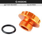 CNC Billet Steering Stem Nut for KTM 125 250 350 450 SXF XCF SX XC EXC (2004–2023)