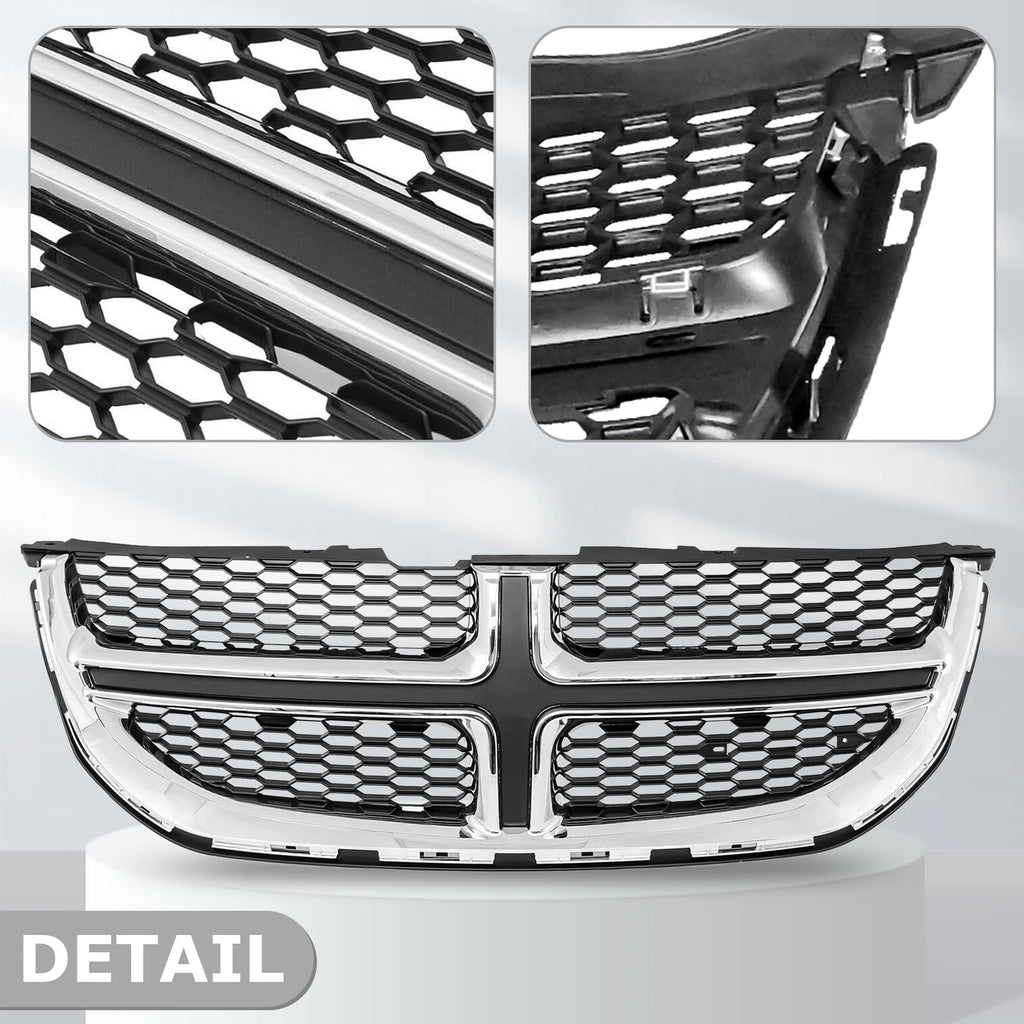 Chrome Front Bumper Grille for Dodge Grand Caravan (2011-2020)