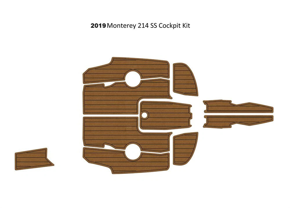 EVA Foam Cockpit Pad for Monterey 214 SS (2019)
