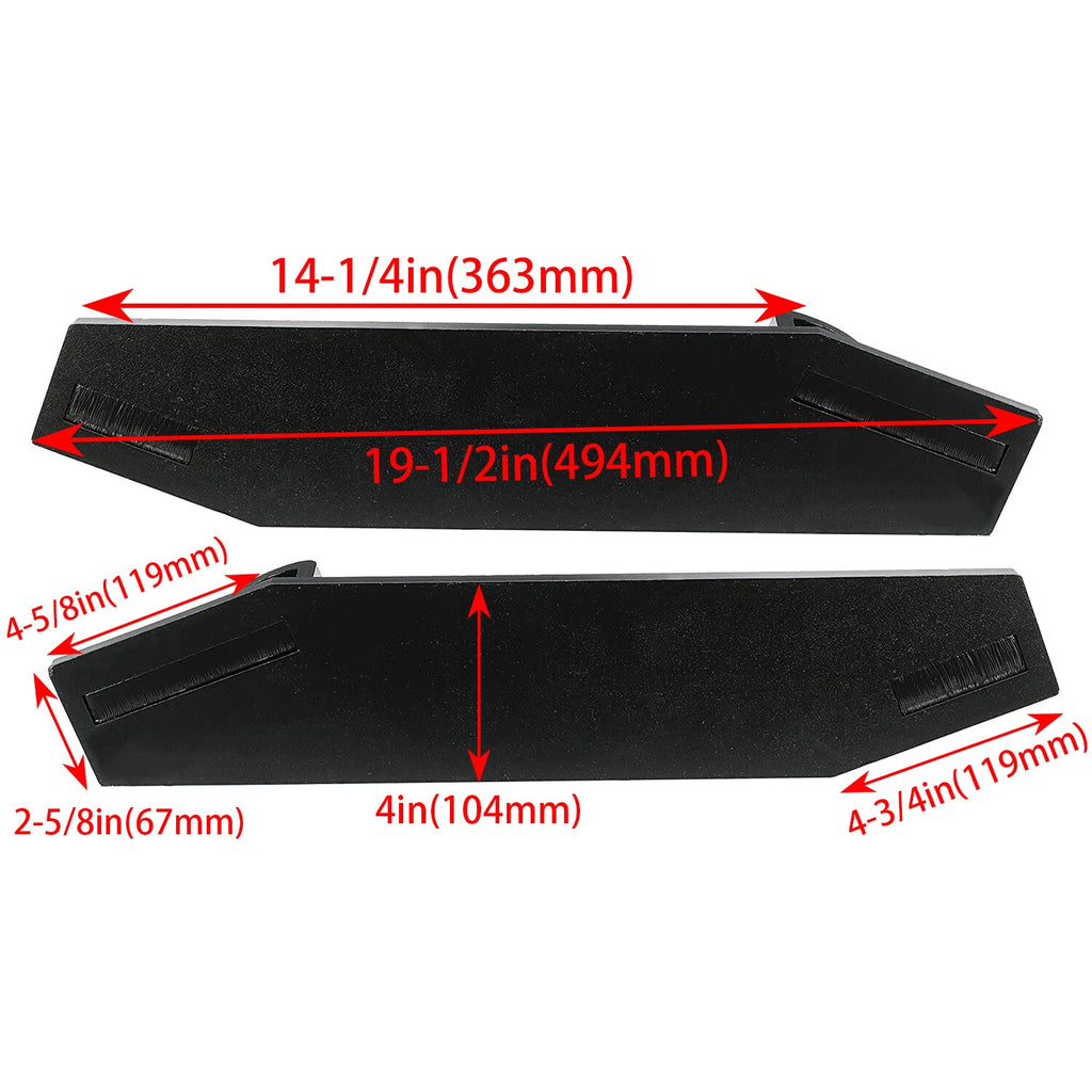 Weld-On Mounting Brackets for Global Quick Euro Style Tractor