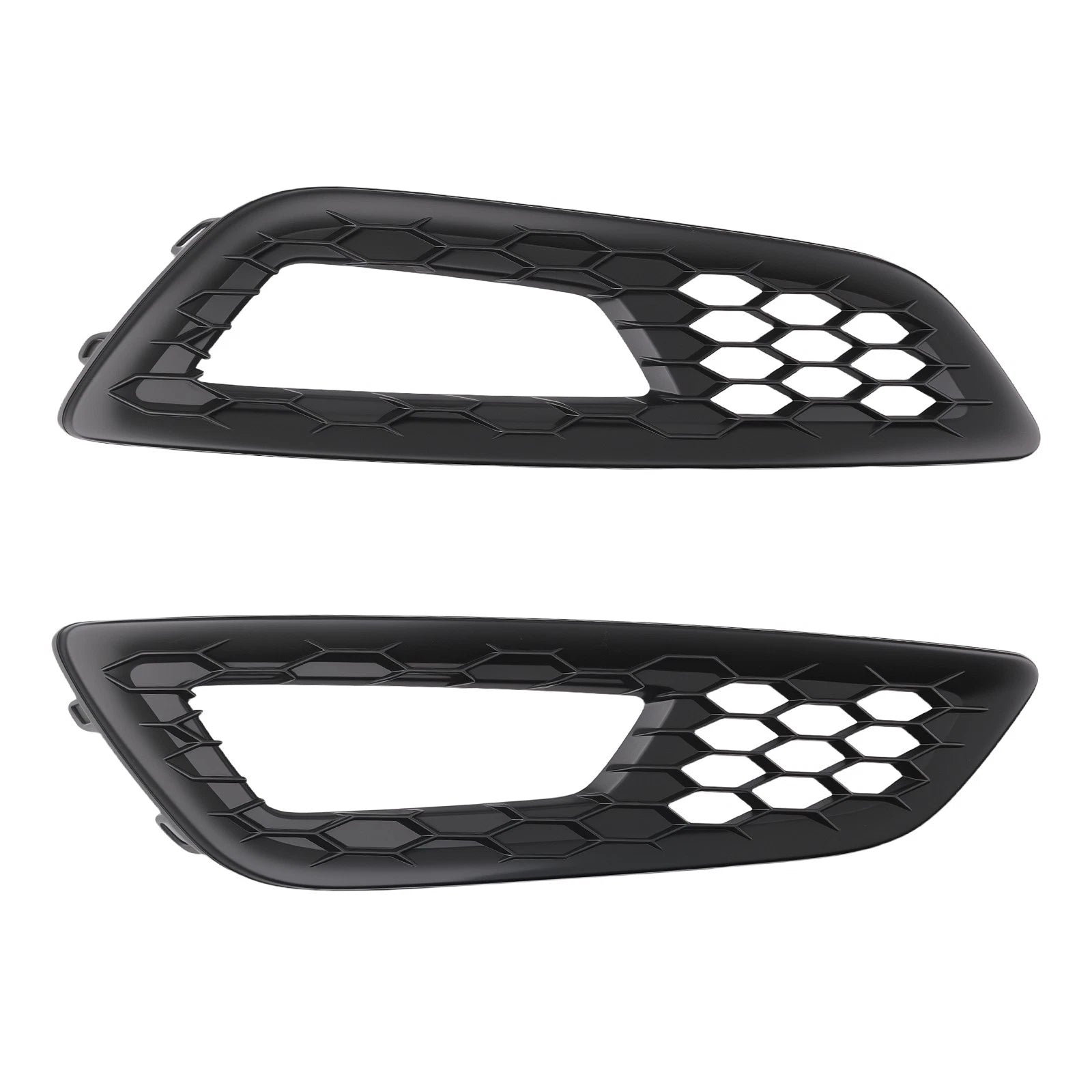 Pair Front Bumper Fog Lamp Grille Cover for Ford Focus (2015–2017) F1EJ-15A299-AB