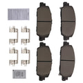 Front Ceramic Brake Pads Kit for Honda HR-V (2016–2023) / Accord (2013–2023) D1654