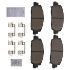 Front Ceramic Brake Pads Kit for Honda HR-V (2016–2023) / Accord (2013–2023) D1654