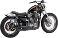 Cobra 909 Black Exhaust for Harley XL883 XL1200 Sportster (1986–2003)
