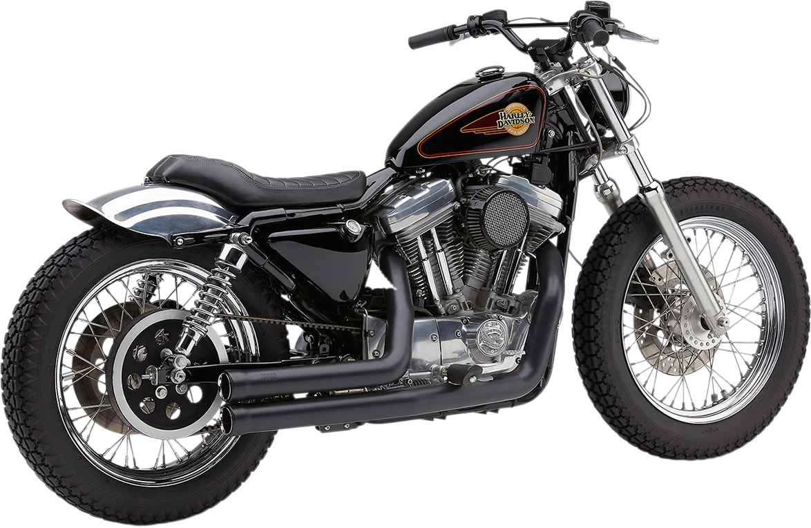 Cobra 909 Black Exhaust for Harley XL883 XL1200 Sportster (1986–2003)