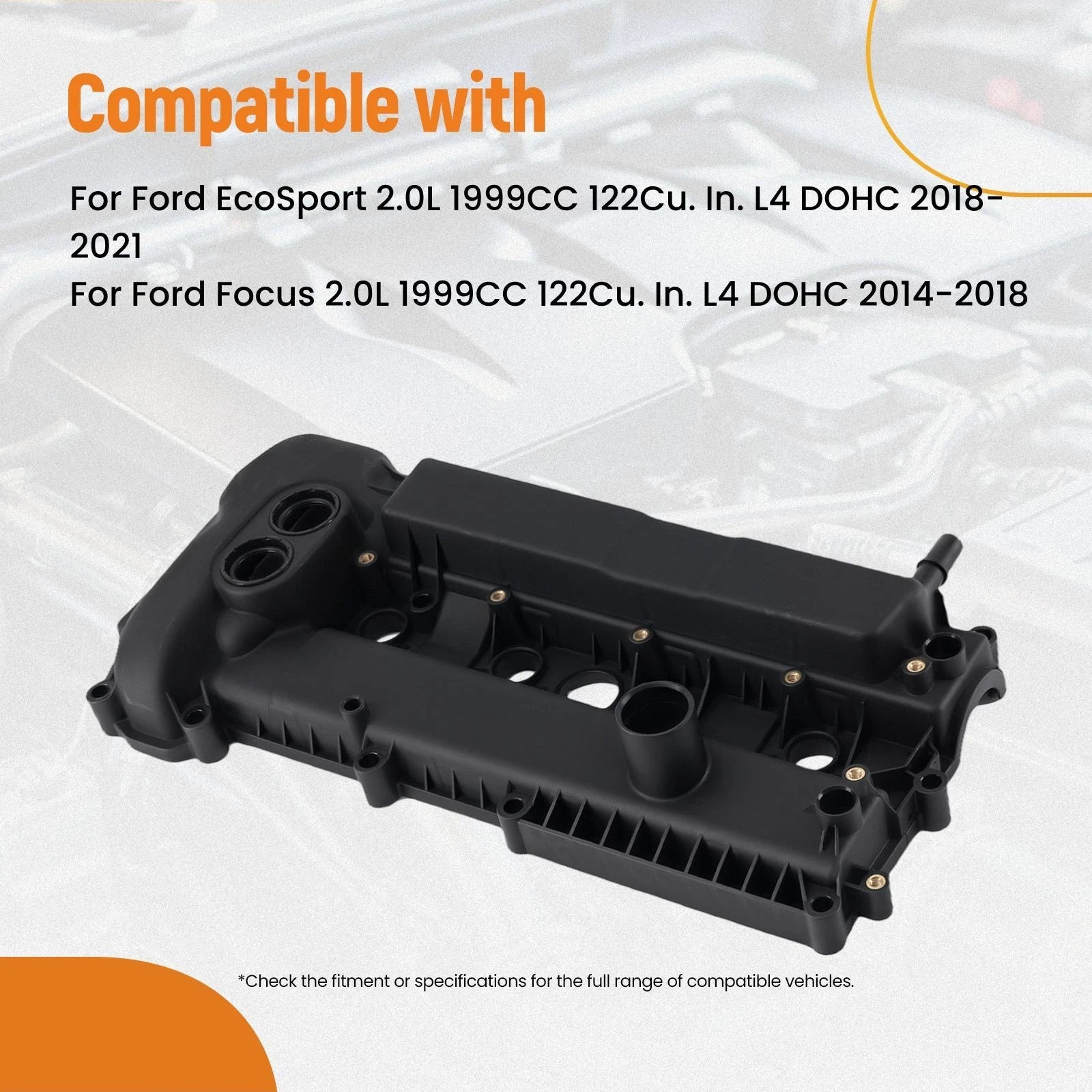 Engine Valve Cover for Ford Focus/EcoSport 2.0L (2014–2021) FM5Z6582A
