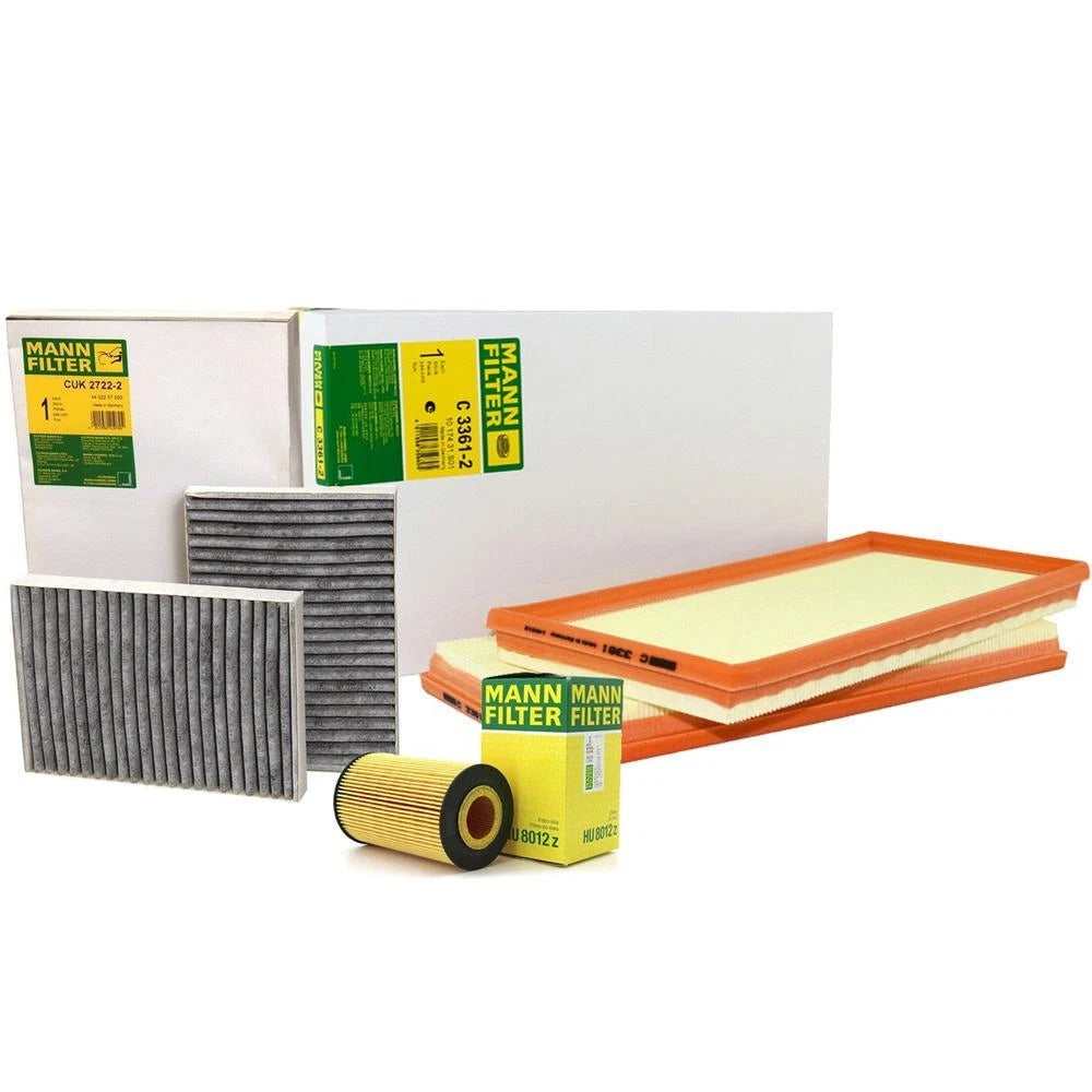 Mann Oil Air Carbon Cabin Filter Service Kit for Mercedes W221 S63 AMG (2007–2013)