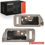 2X Front Beige & Black Interior Door Handle for Ford Mustang (2010–2014)