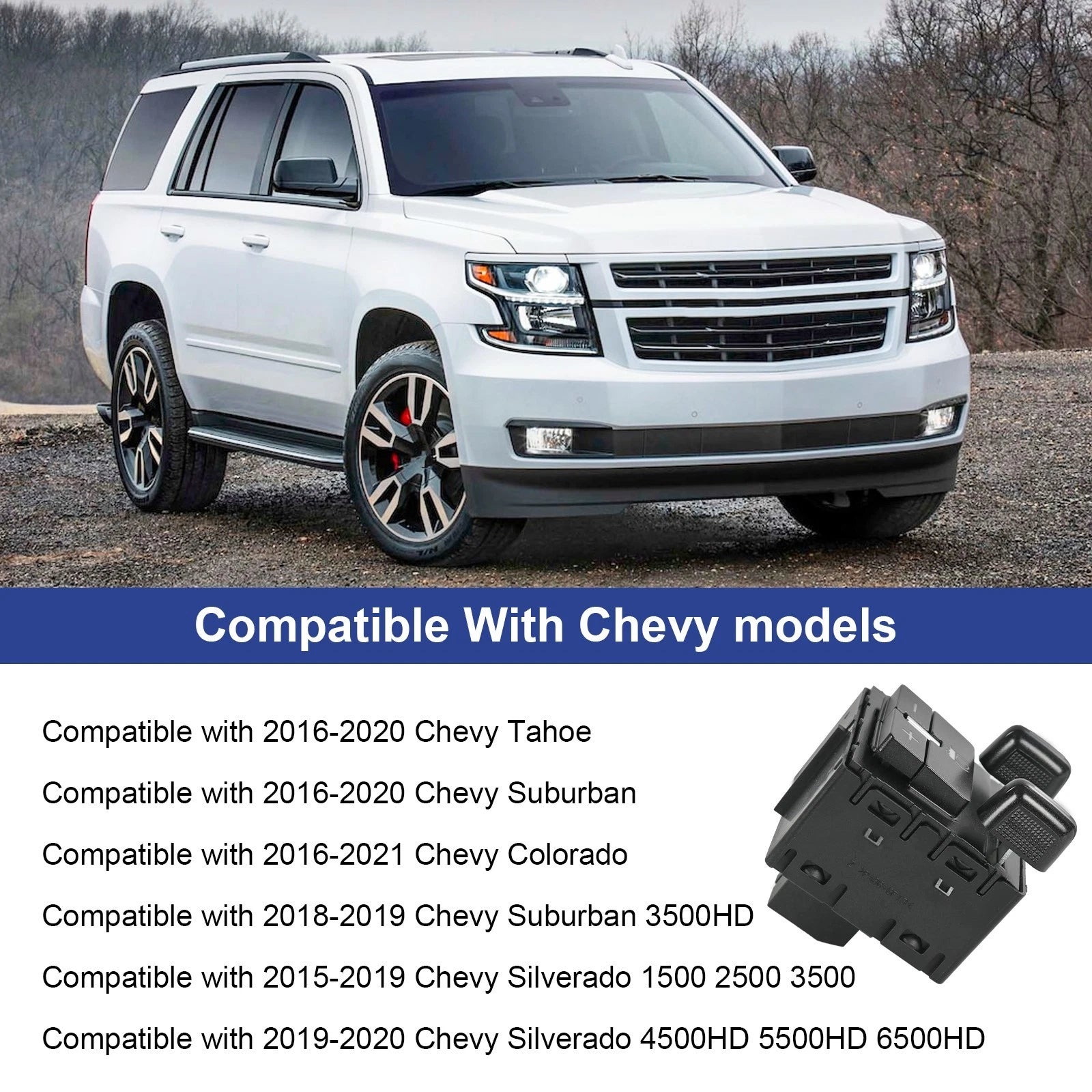 Trailer Brake Control Switch for Chevy Colorado Silverado (2004-2012)