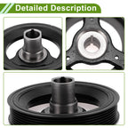 Engine Harmonic Balancer Crankshaft Pulley for Buick LaCrosse (2005–2016) No.12595291